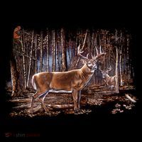 Deer Hunting Scene Hoodie thumb 7