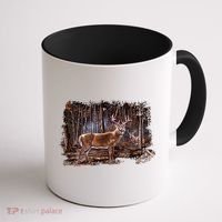Deer Hunting Scene Coffee Mug thumb 1