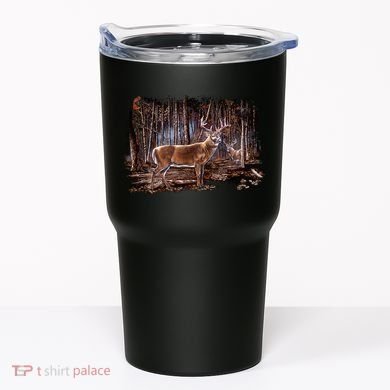 Deer Hunting Scene Tumbler
