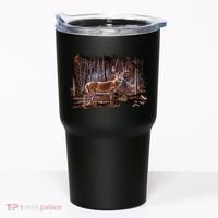 Deer Hunting Scene Tumbler thumb 0