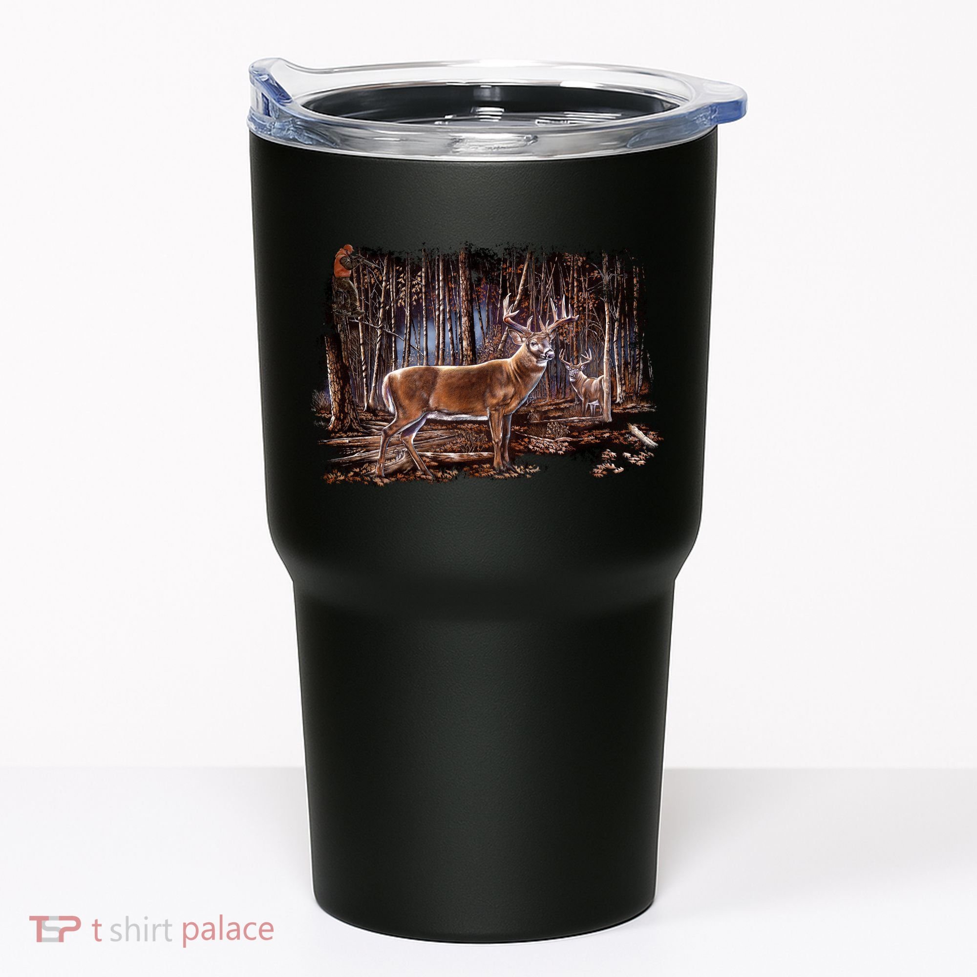 Deer Hunting Scene Tumbler