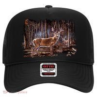 Deer Hunting Scene Hat thumb 0