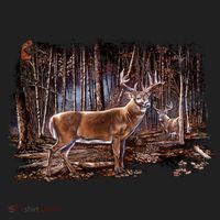 Deer Hunting Scene Hat thumb 2