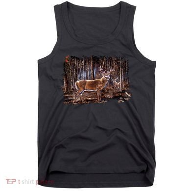 Deer Hunting Scene Tank Top