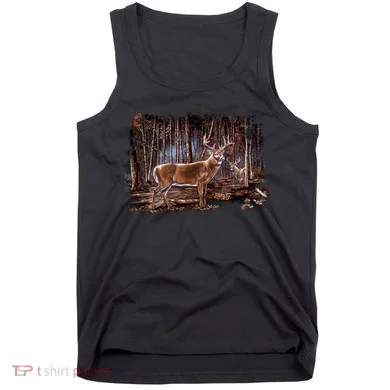 Deer Hunting Scene Tank Top