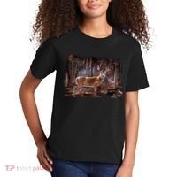 Deer Hunting Scene Kids T-Shirt thumb 2