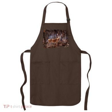 Deer Hunting Scene Apron