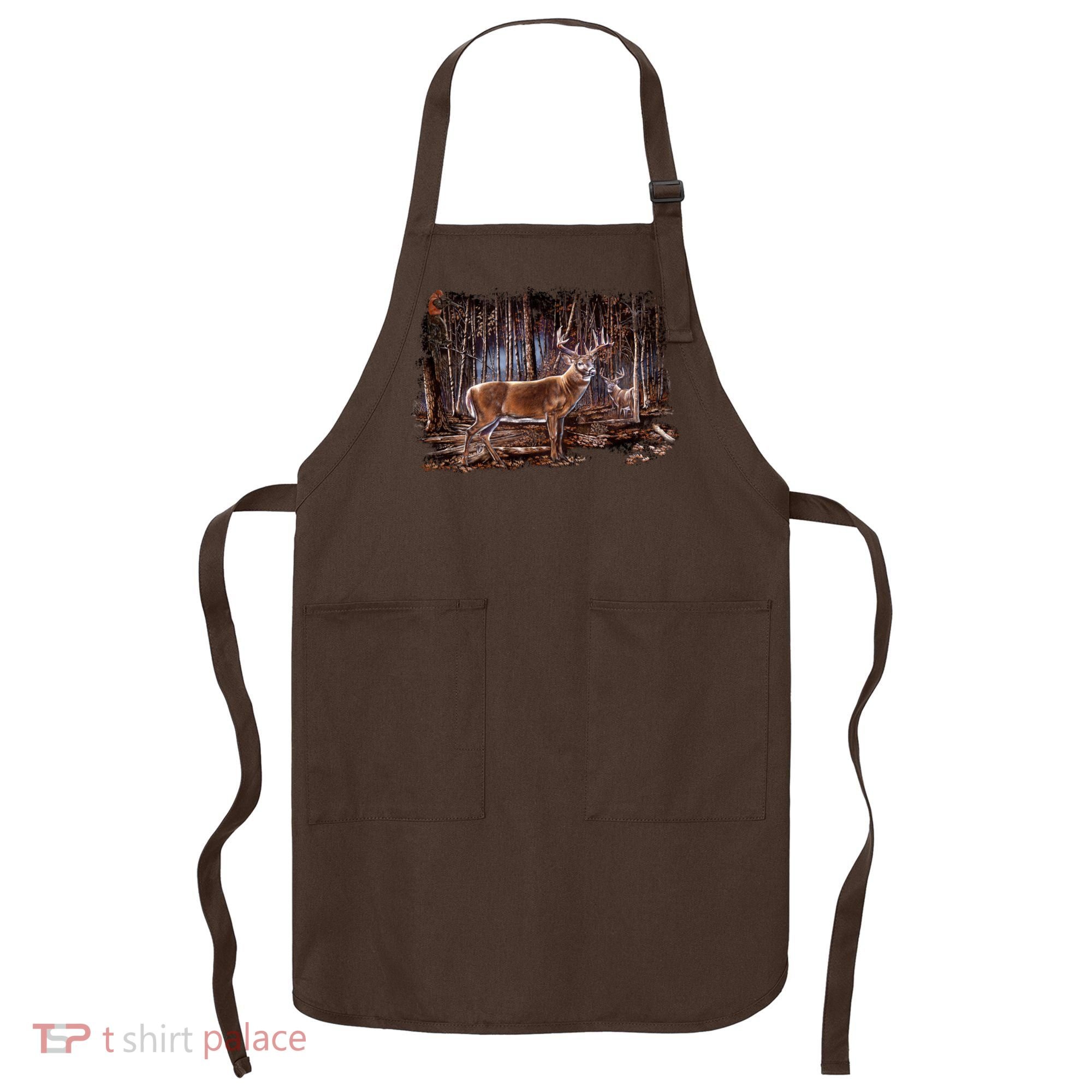 Deer Hunting Scene Apron