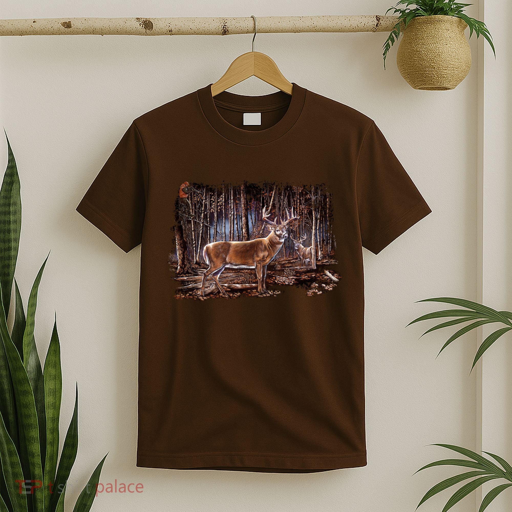 Deer Hunting Scene T-Shirt