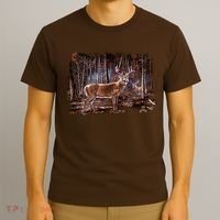 Deer Hunting Scene T-Shirt thumb 3