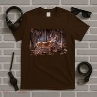 Deer Hunting Scene T-Shirt thumb 5
