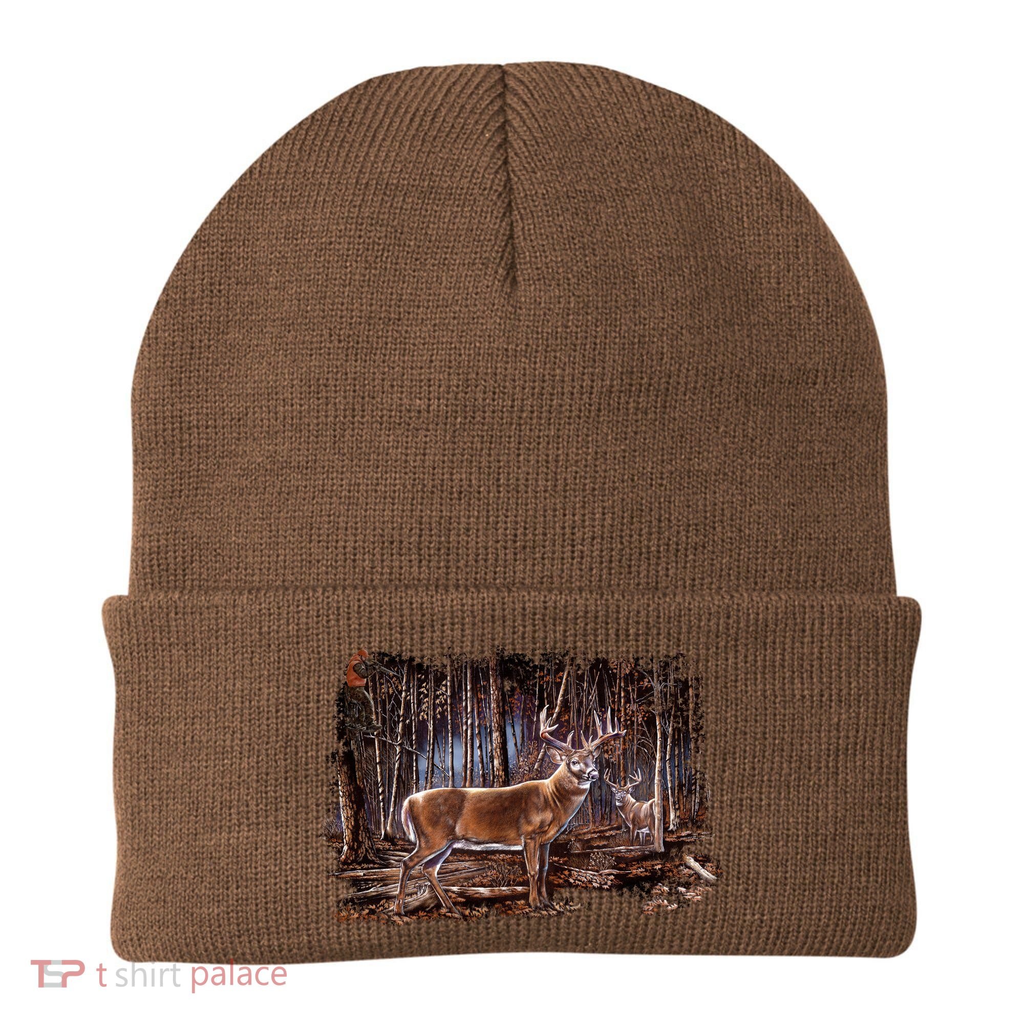 Deer Hunting Scene Beanie