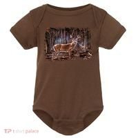 Deer Hunting Scene Baby Bodysuit thumb 0