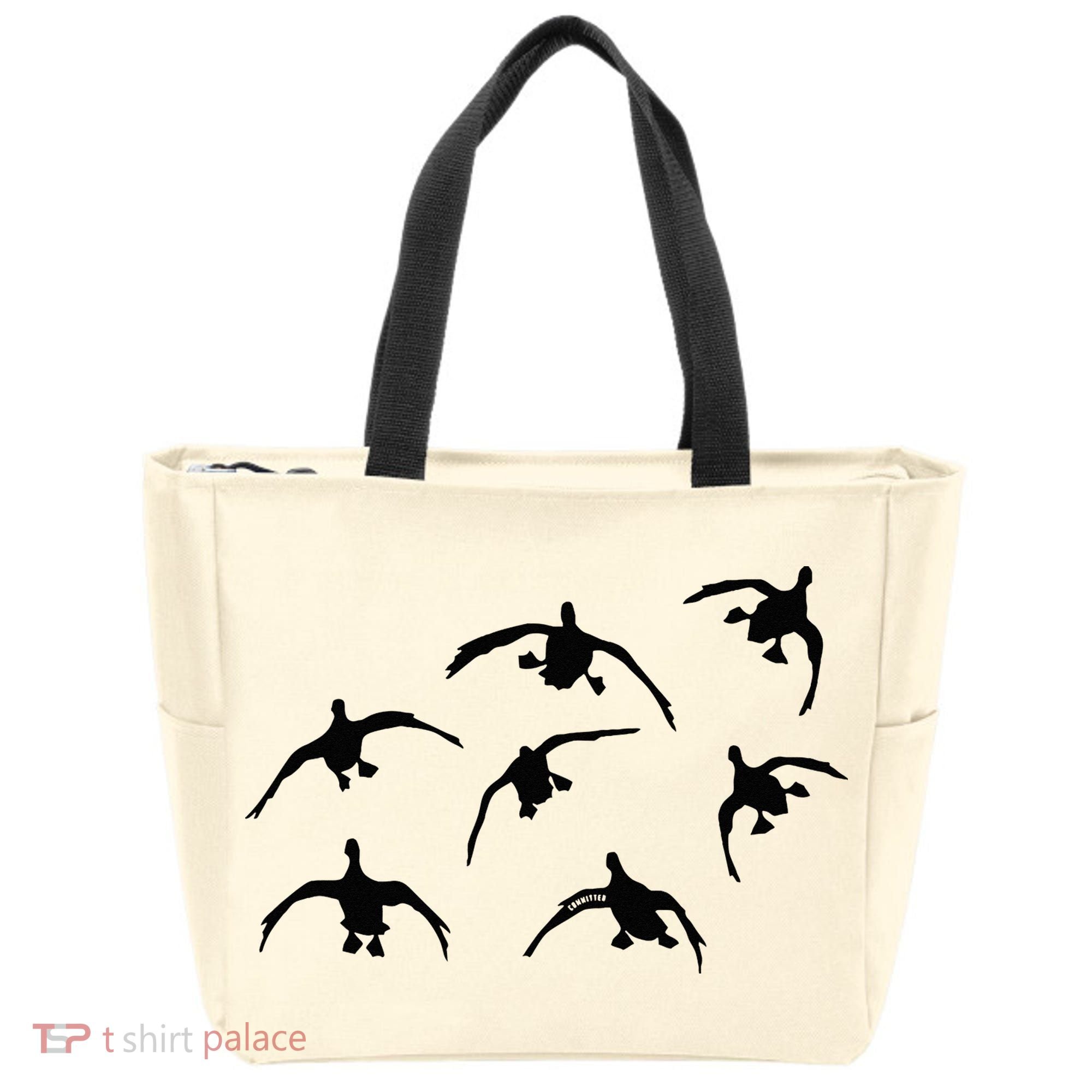 Duck Hunting Seven Drakes By Committed Waterfowl Tote Bag