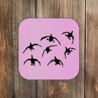 Duck Hunting Seven Drakes By Committed Waterfowl Coaster thumb 0