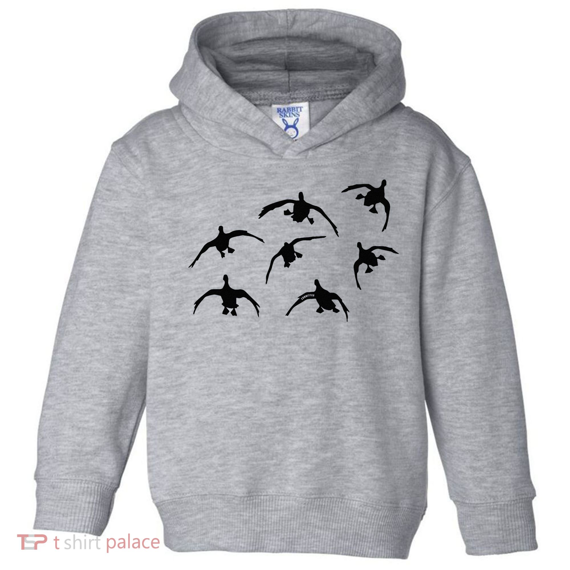 Duck Hunting Seven Drakes By Committed Waterfowl Toddler Hoodie