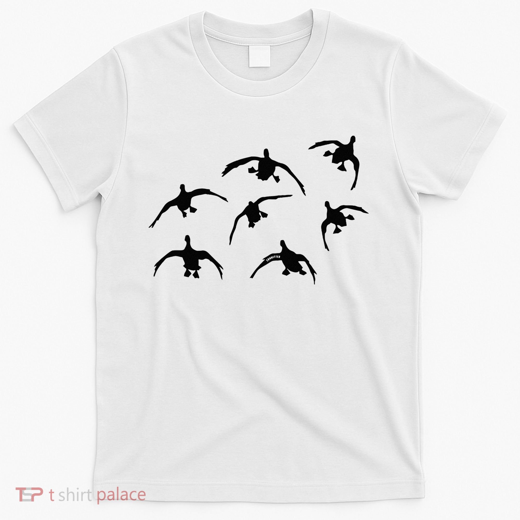 Duck Hunting Seven Drakes By Committed Waterfowl T-Shirt