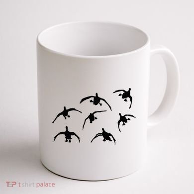 Duck Hunting Seven Drakes By Committed Waterfowl Coffee Mug back