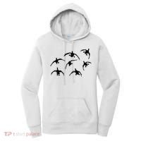 Duck Hunting Seven Drakes By Committed Waterfowl Women's Hoodie thumb 0