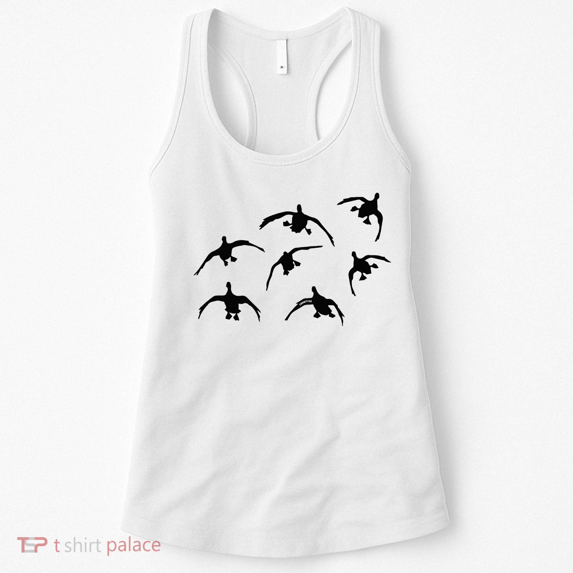 Duck Hunting Seven Drakes By Committed Waterfowl Women's Tank Top