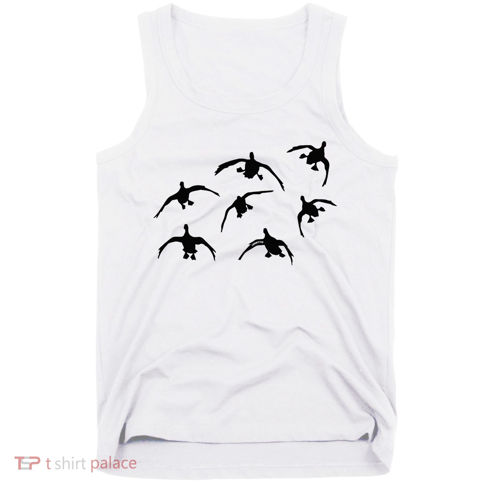 Duck Hunting Seven Drakes By Committed Waterfowl Tank Top