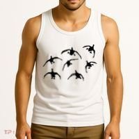 Duck Hunting Seven Drakes By Committed Waterfowl Tank Top thumb 3