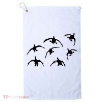 Duck Hunting Seven Drakes By Committed Waterfowl Golf Towel thumb 0
