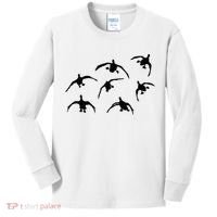 Duck Hunting Seven Drakes By Committed Waterfowl Kids Long Sleeve Shirt thumb 0