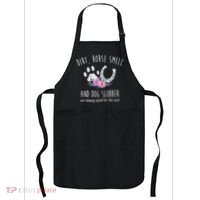Dirt Horse Smell And Dog Slobber Horse Lover Apron thumb 0