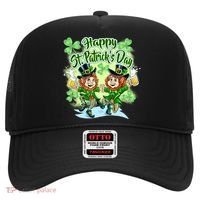 Dancing Happy St. Patrick's Day Leprechauns Hat thumb 0