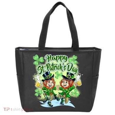 Dancing Happy St. Patrick's Day Leprechauns Tote Bag