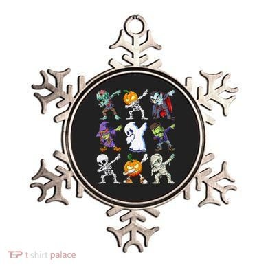 Dabbing Halloween Skeleton Zombie Scary Pumpkin Mummy Ornament