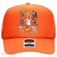 Dabbing Halloween Skeleton Zombie Scary Pumpkin Mummy Hat thumb 0