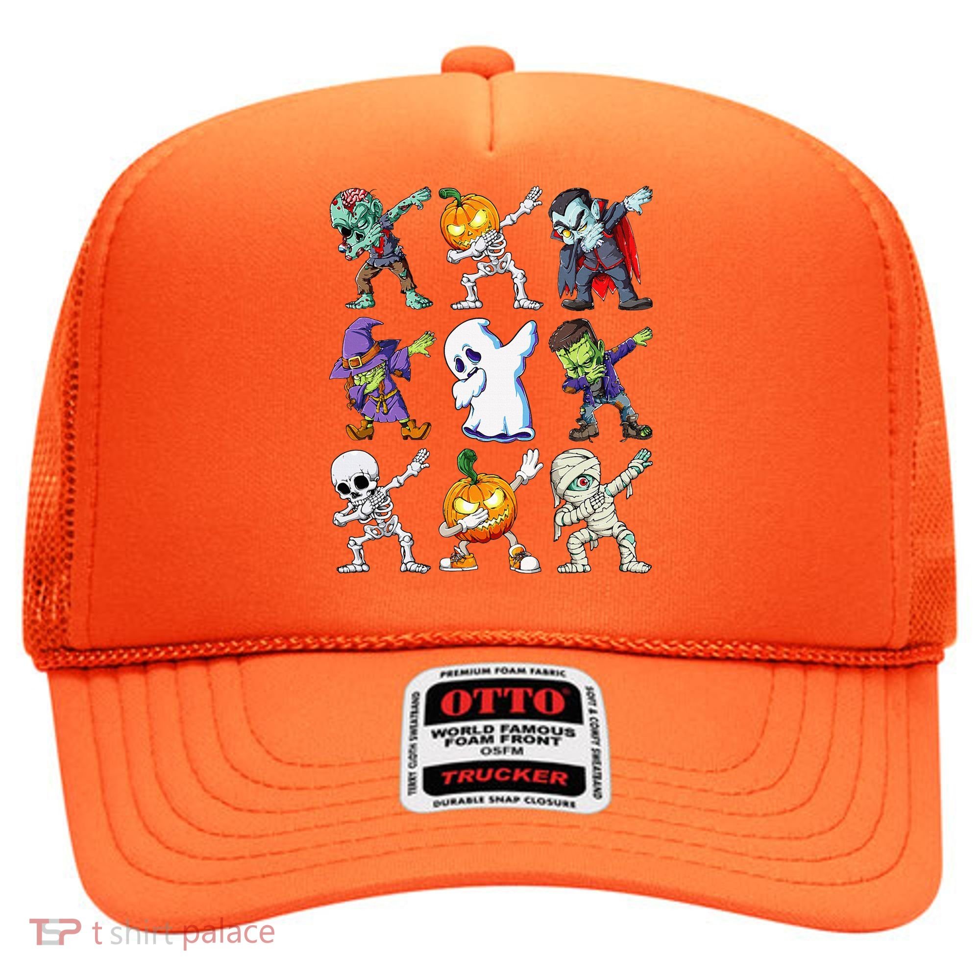 Dabbing Halloween Skeleton Zombie Scary Pumpkin Mummy Hat