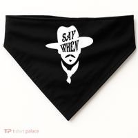 Doc Holliday Say When USA-Made Doggie Bandana thumb 0
