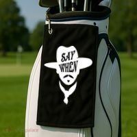 Doc Holliday Say When Golf Towel thumb 2