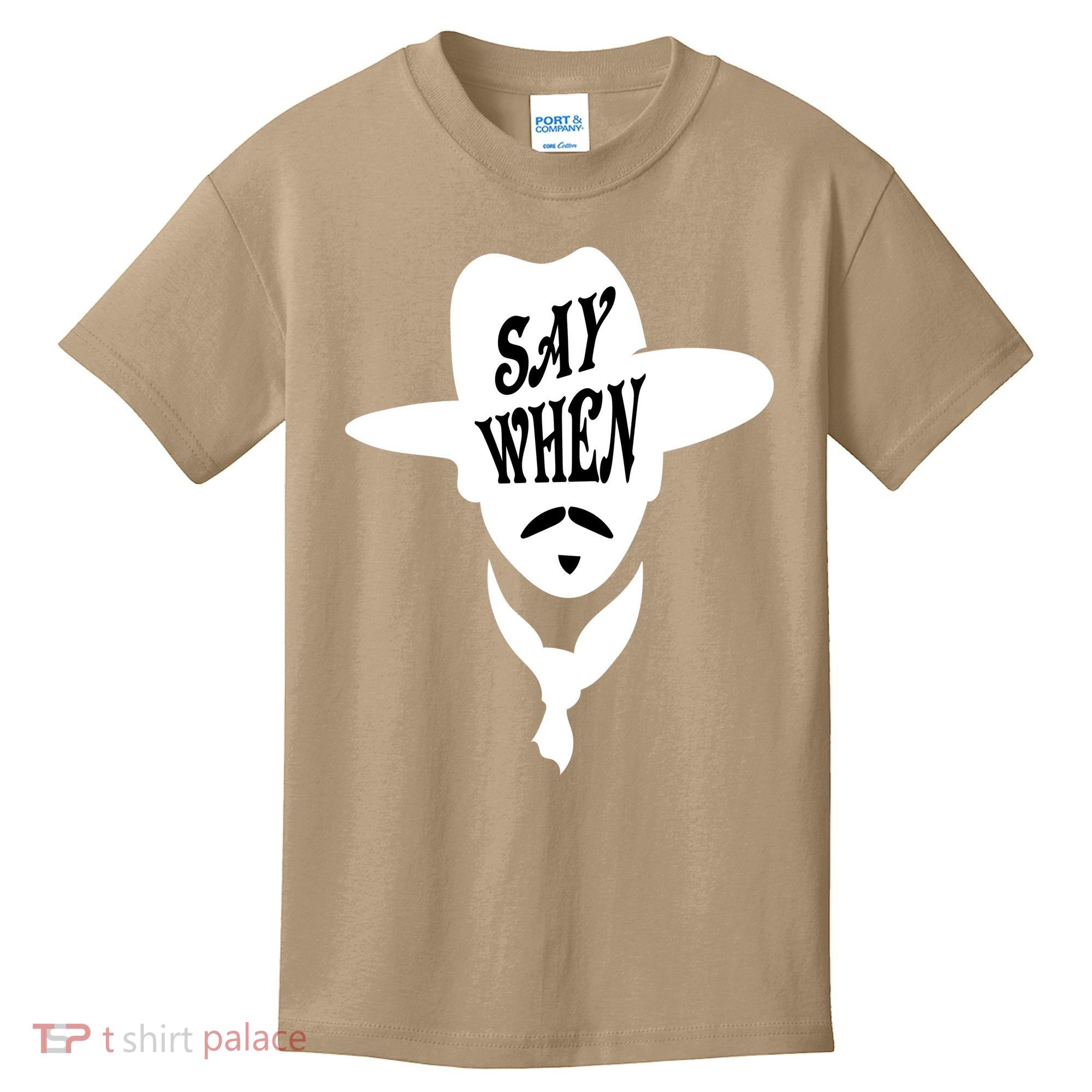 Doc Holliday Say When Kids T-Shirt