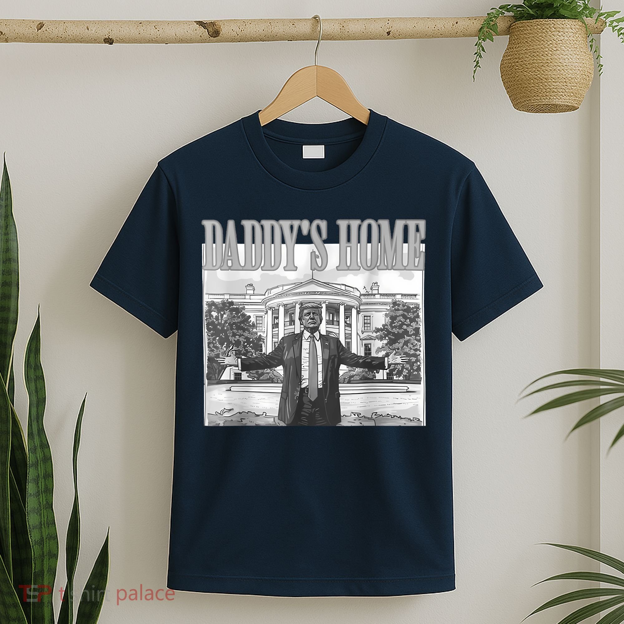 Daddys Home Trump 2024 Maga 2024 Trump Return 45 Sweat T-Shirt