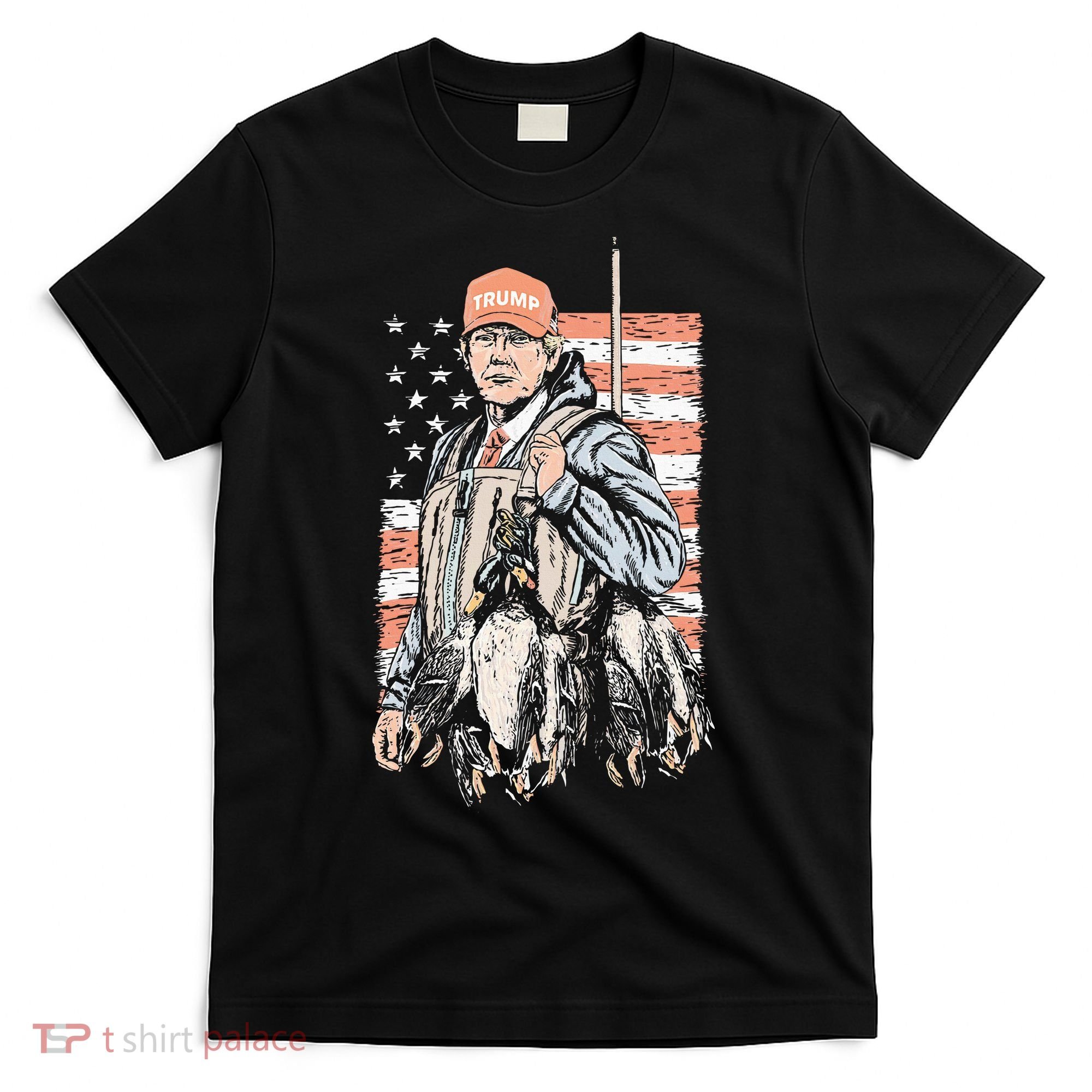 Duck Hunting Trump Camo Hello Hunting Season T-Shirt