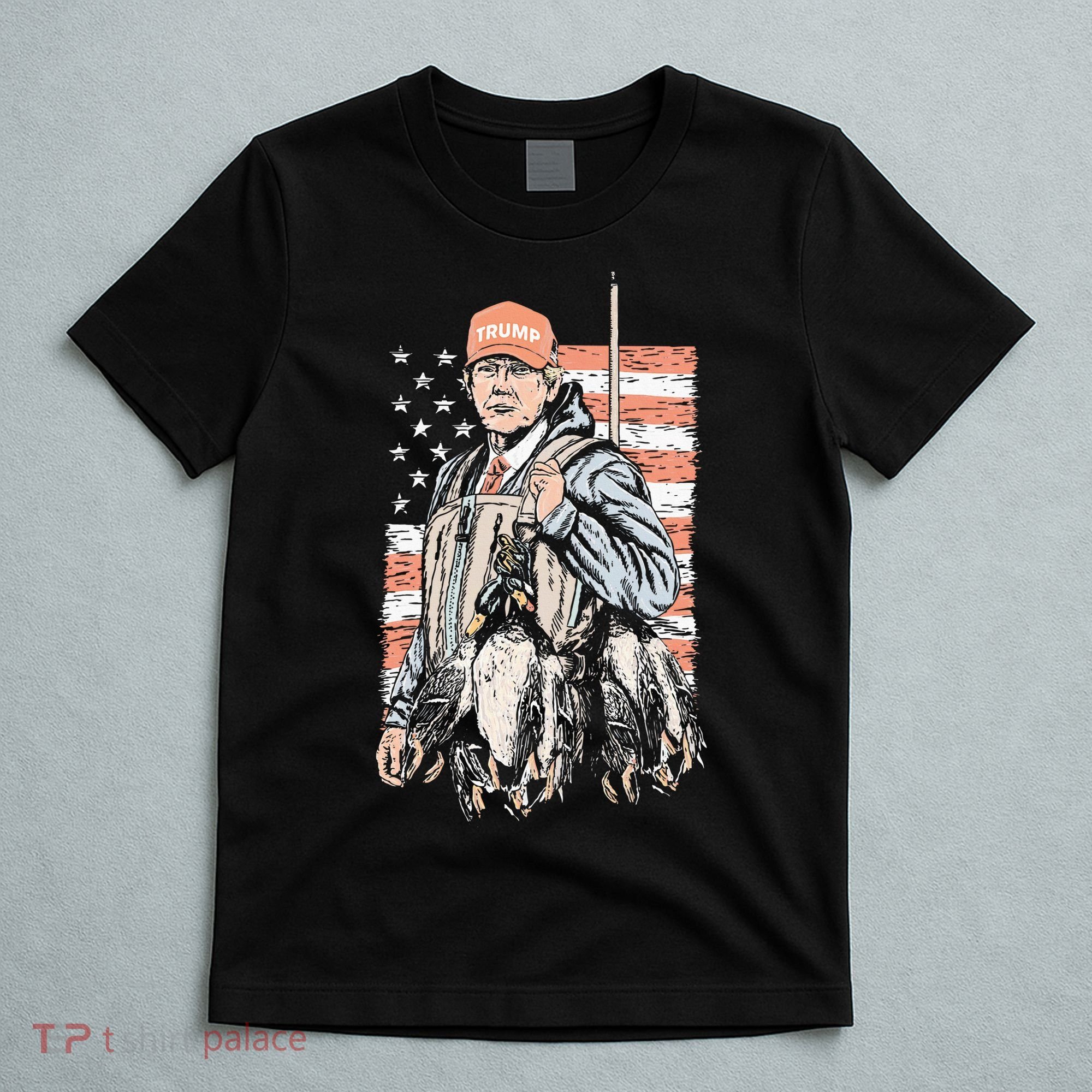 Duck Hunting Trump Camo Hello Hunting Season T-Shirt