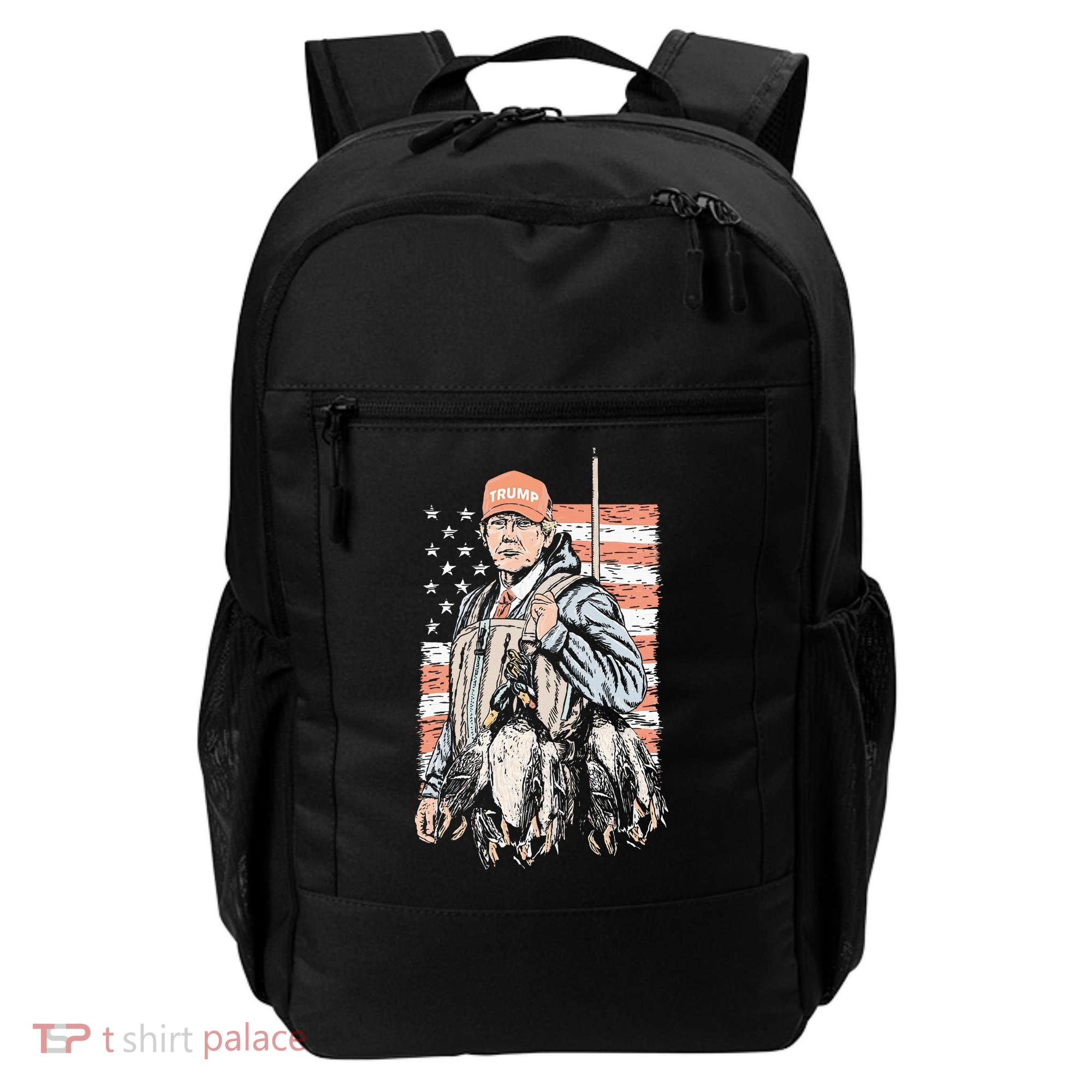 Duck Hunting Trump Camo Hello Hunting Season Backpack