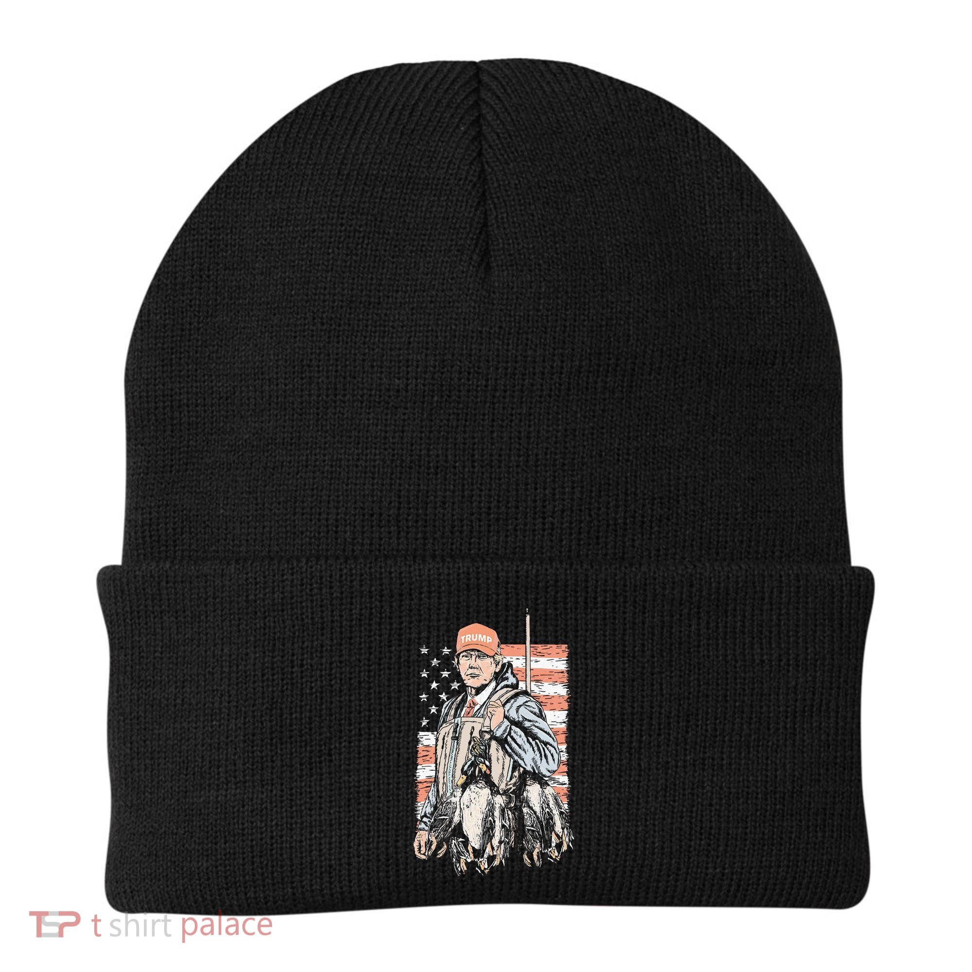 Duck Hunting Trump Camo Hello Hunting Season Beanie