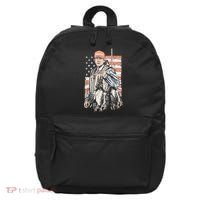 Duck Hunting Trump Camo Hello Hunting Season 16 in Basic Backpack thumb 0