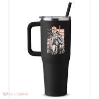 Duck Hunting Trump Camo Hello Hunting Season 40oz Vacuum Insulated Stainless Steel Travel Tumbler thumb 2