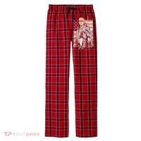 Duck Hunting Trump Camo Hello Hunting Season Men's Flannel Plaid Pajama Pants thumb 0