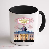 DaddyS Home Trump Dancing Celebrate Winner Maga Sequel Coffee Mug thumb 1