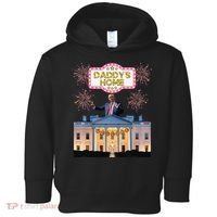 DaddyS Home Trump Dancing Celebrate Winner Maga Sequel Toddler Hoodie thumb 0