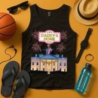 DaddyS Home Trump Dancing Celebrate Winner Maga Sequel Tank Top thumb 4