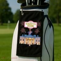 DaddyS Home Trump Dancing Celebrate Winner Maga Sequel Golf Towel thumb 2