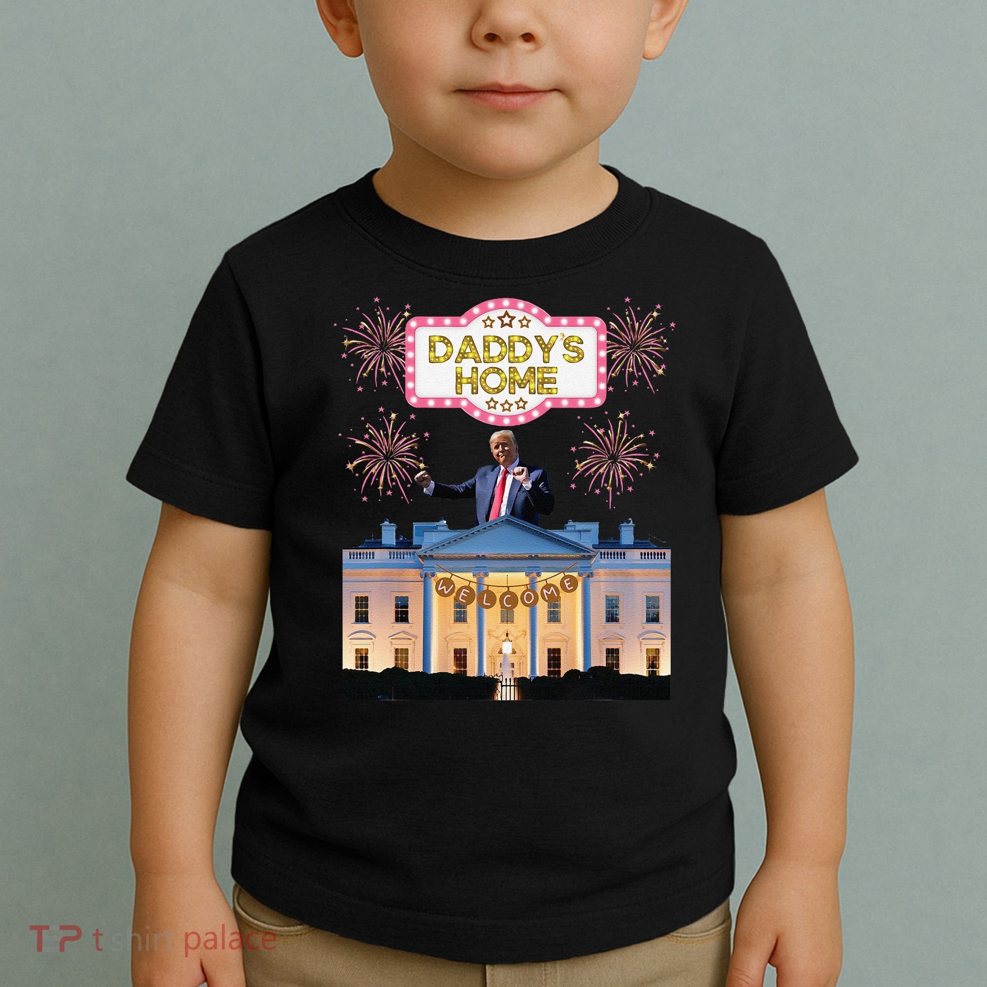 DaddyS Home Trump Dancing Celebrate Winner Maga Sequel Toddler T-Shirt